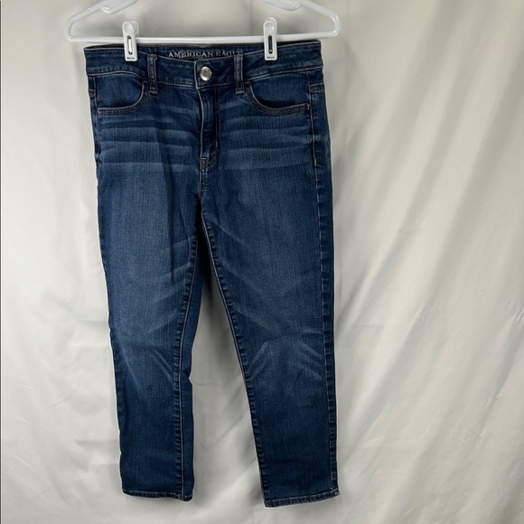 American Eagle Outfitters Denim - American Eagle - Women’s Jeans - Size 4 - High Rise Jegging Crop - Super Stretch
